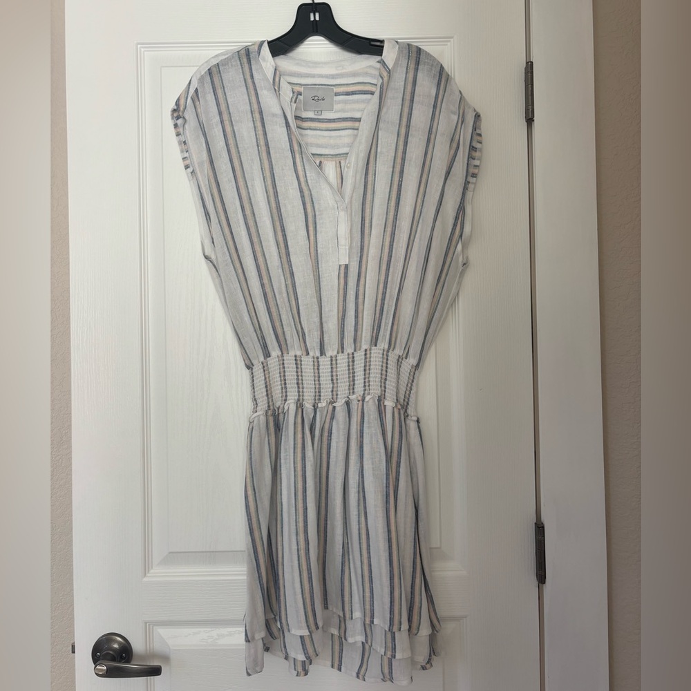 Rails striped dress